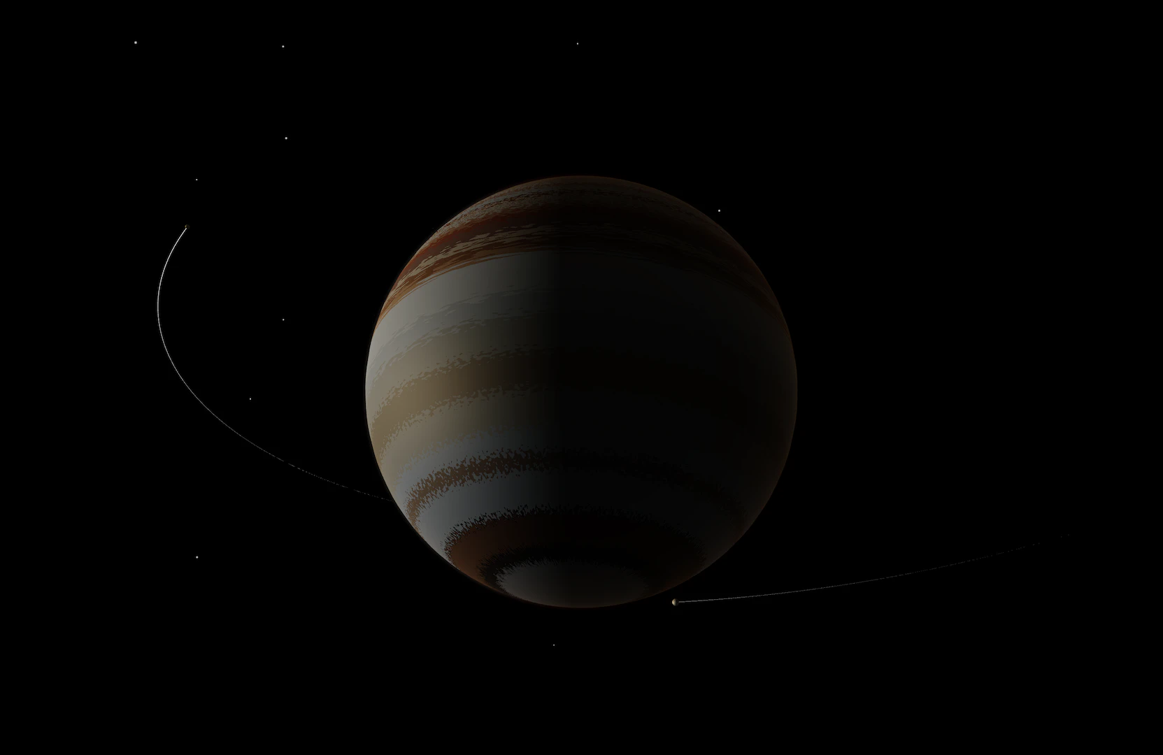 Cosmic Canvas - Half shade view